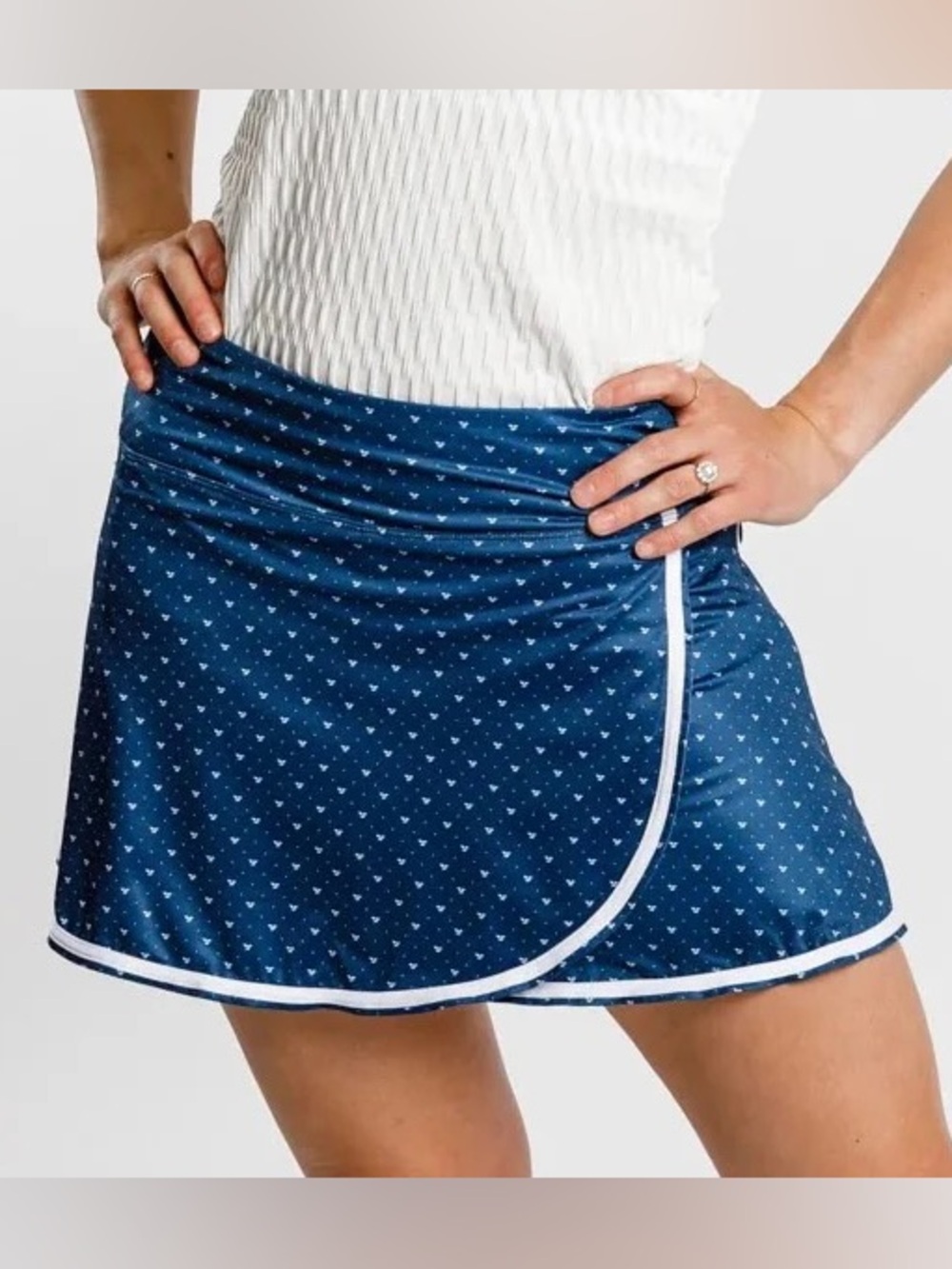 Calliope Polka Dot Wrap Skort
